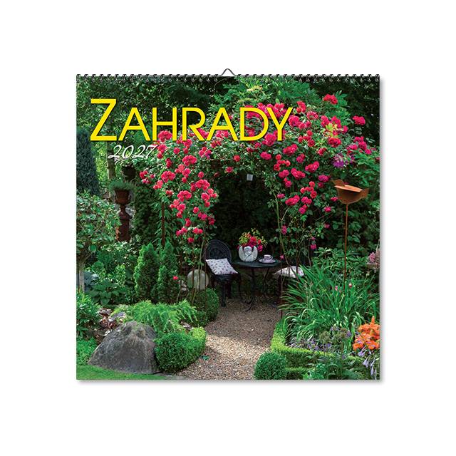 Kalendář 2027 nástěnný: ZAHRADY