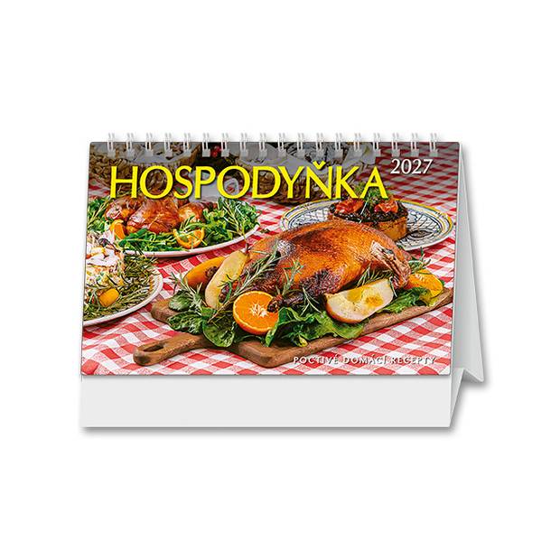 Kalendář 2027 stolní: HOSPODYŇKA Kalendář 2027 stolní: HOSPODYŇKA