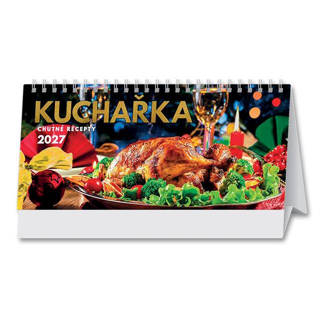 Kalendář 2027 stolní: KUCHAŘKA