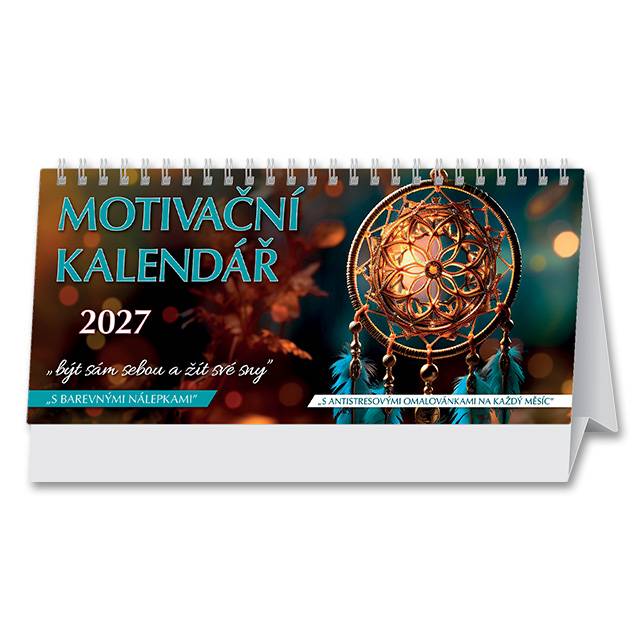 Kalendář 2027 stolní: MOTIVAČNÍ KALENDÁŘ