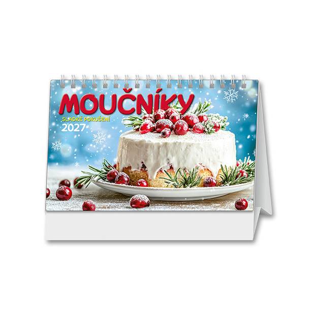Kalendář 2027 stolní: MOUČNÍKY Kalendář 2027 stolní: MOUČNÍKY
