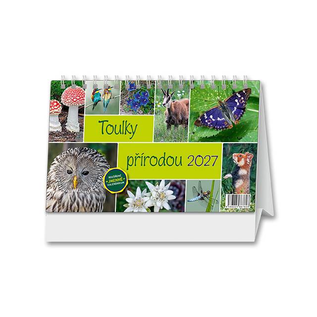 Kalendář 2027 stolní: TOULKY PŘÍRODOU