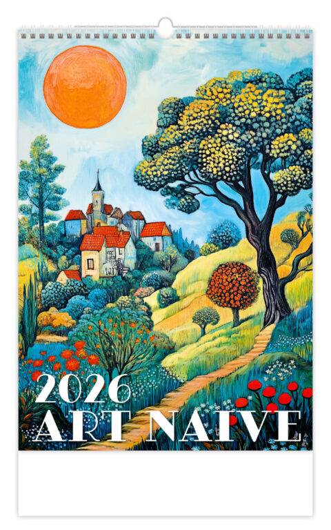 Kalendár Art Naive, 2026
