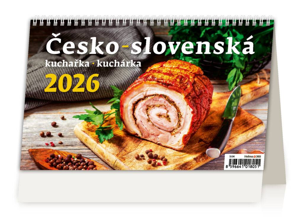 Kalendár Česko-slovenská kuchárka, 2026