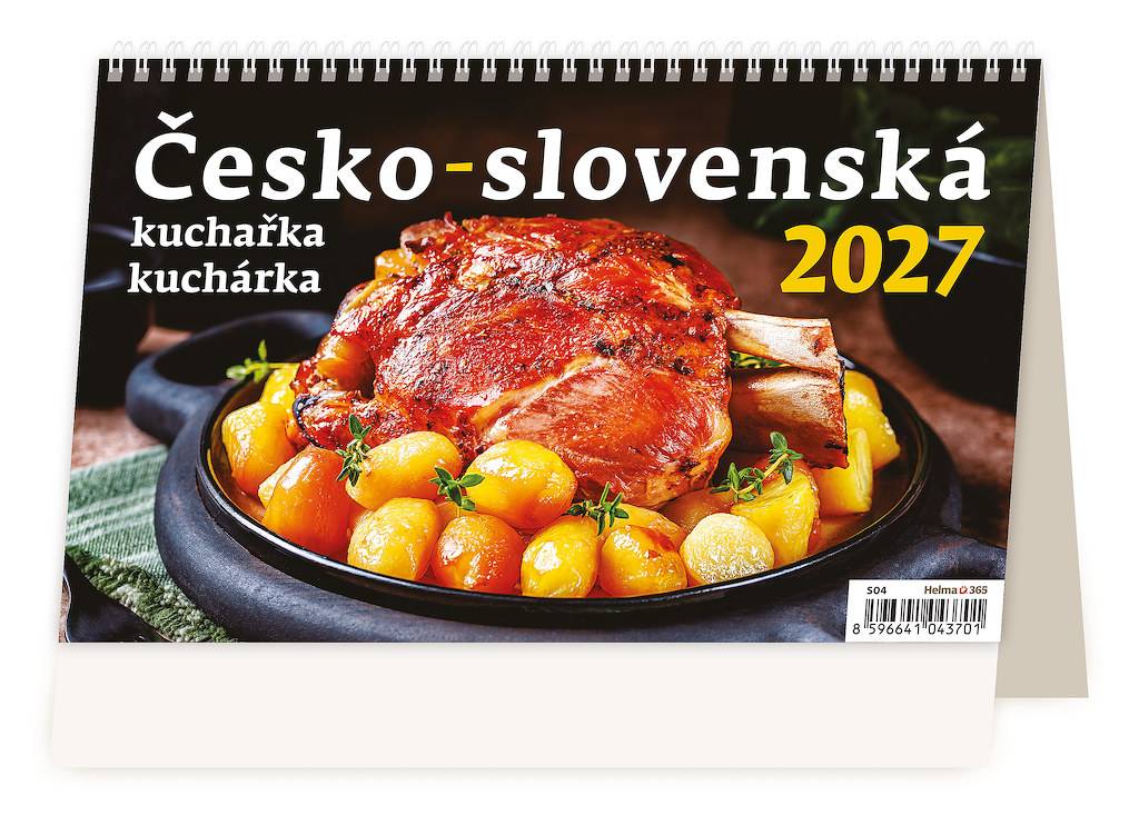 Kalendár Česko-slovenská kuchárka