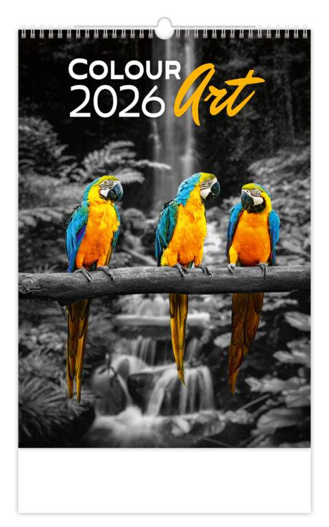 Kalendár Colour Art, 2026