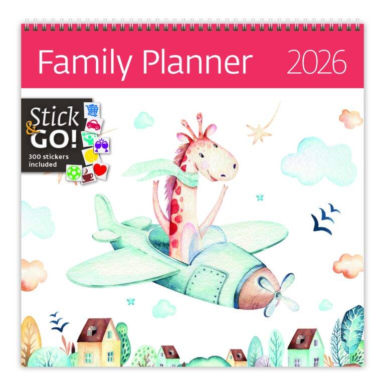 Kalendár Family Planner, 2026