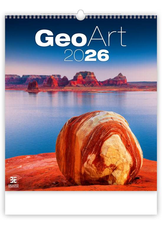 Kalendár Geo Art, 2026