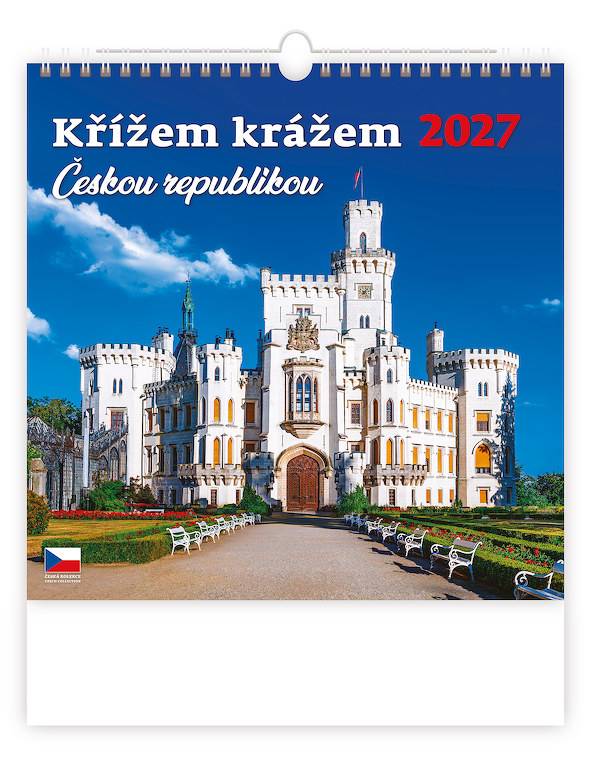 Kalendář Křížem krážem Českou republikou, 2027