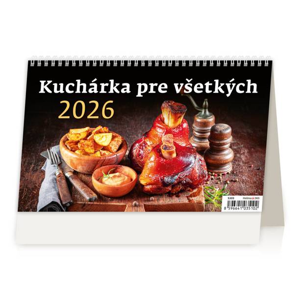 Kalendár Kuchárka pre všetkých, 2026 Kalendár Kuchárka pre všetkých, 2026