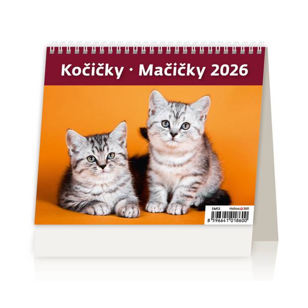Kalendár Mačičky, 2026 Kalendár Mačičky, 2026