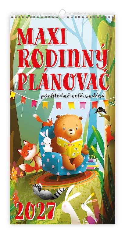 Kalendár MAXI rodinný plánovač, 2027