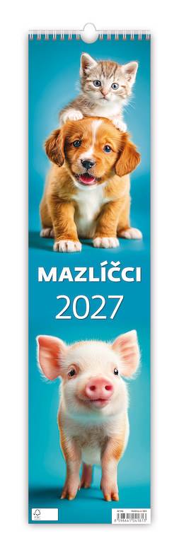 Kalendář Mazlíčci - vázanka