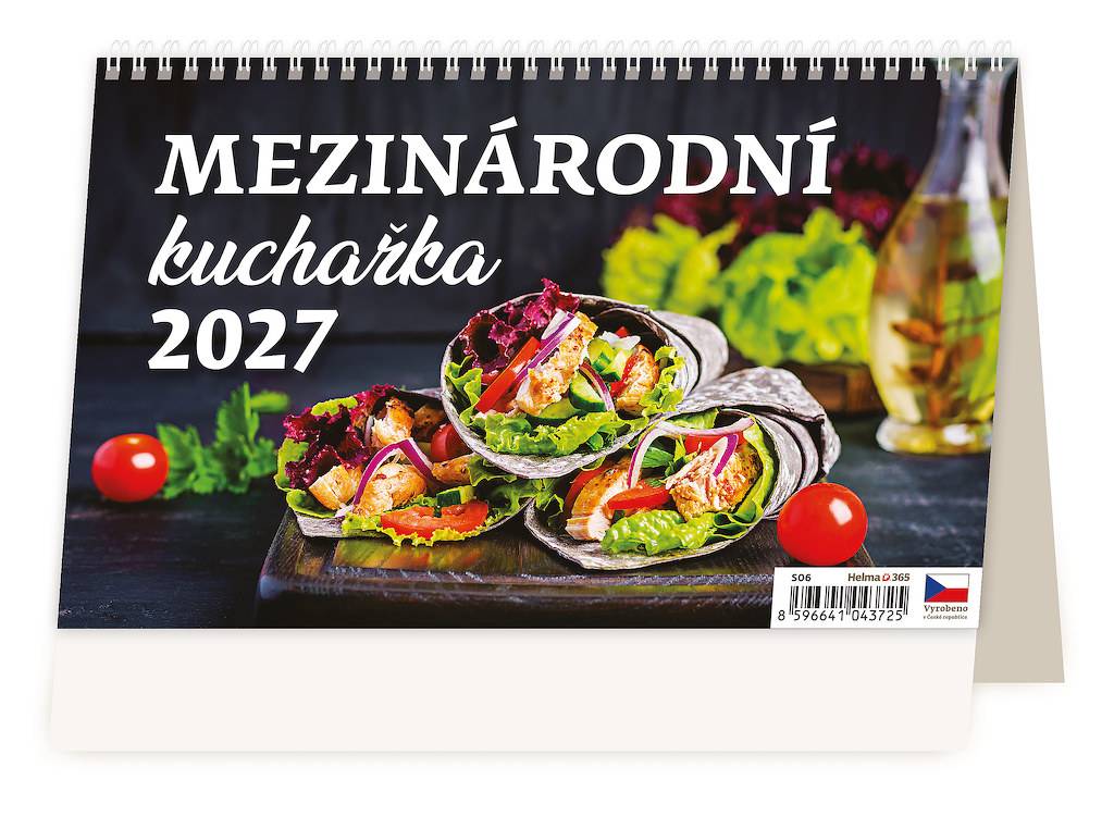 Kalendář Mezinárodní kuchařka