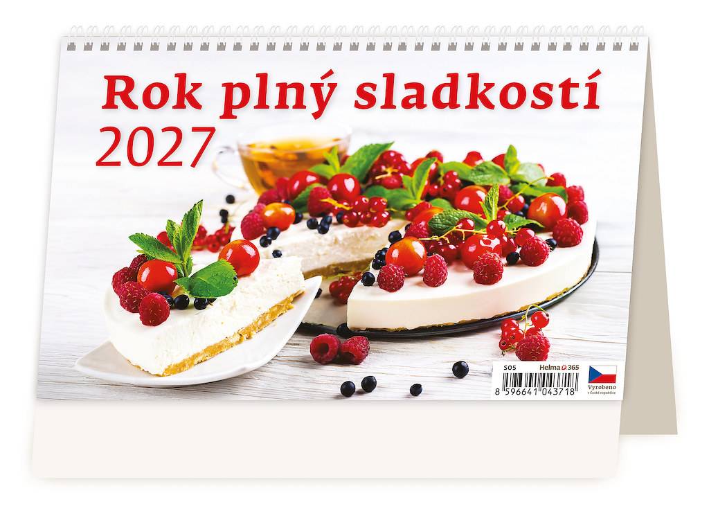 Kalendář Rok plný sladkostí