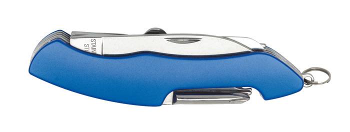 Kapesní nůž, 11 funkcí, modrá