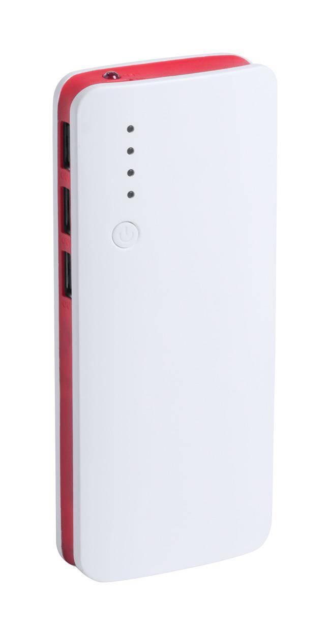 Kaprin power banka, červená