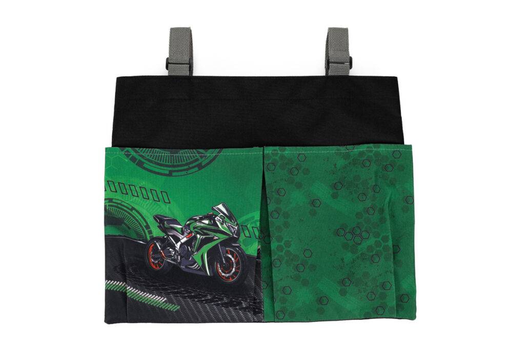 Kapsář na lavici Moto Race, vícebarevná