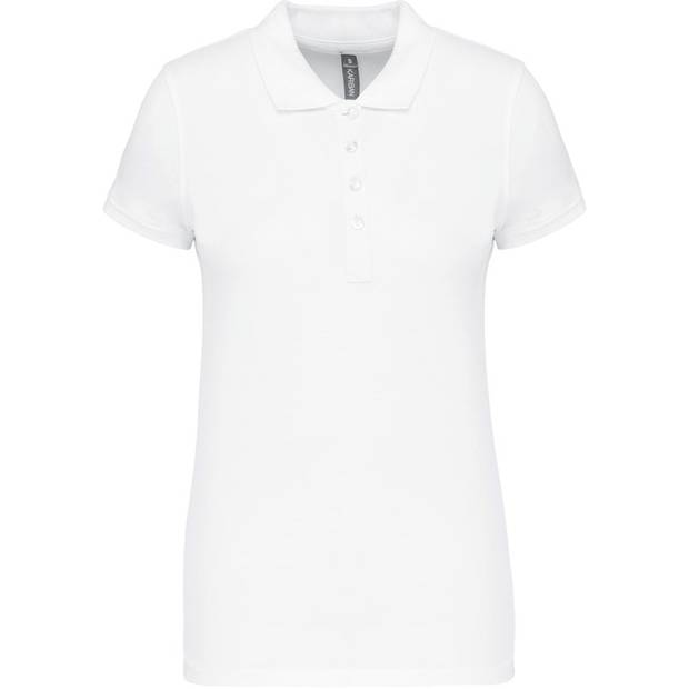 Kariban | K255, Dámske piqué polo, biela, XS Kariban | K255, Dámske piqué polo, biela, XS