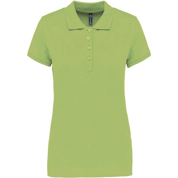 Kariban | K255, Dámske piqué polo, zelená Lime, 3XL Kariban | K255, Dámske piqué polo, zelená Lime, 3XL