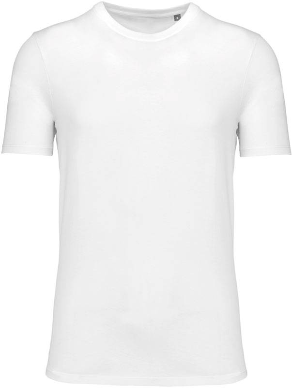 Kariban | K3036, Tričko "Made in Portugal", biela, XS