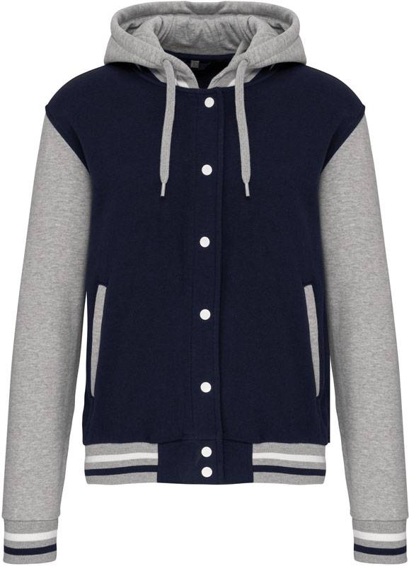 modrá Navy - sivá Oxford - biela