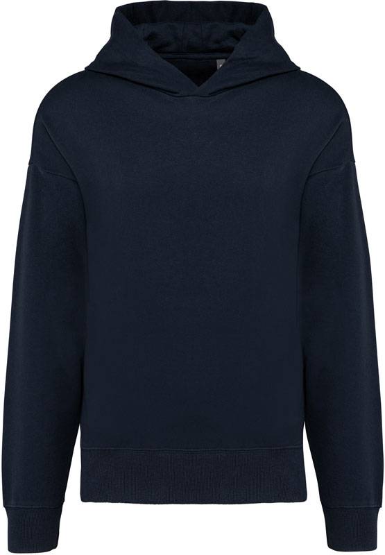 Kariban | K4018, Oversize mikina s kapucňou, modrá Navy, M