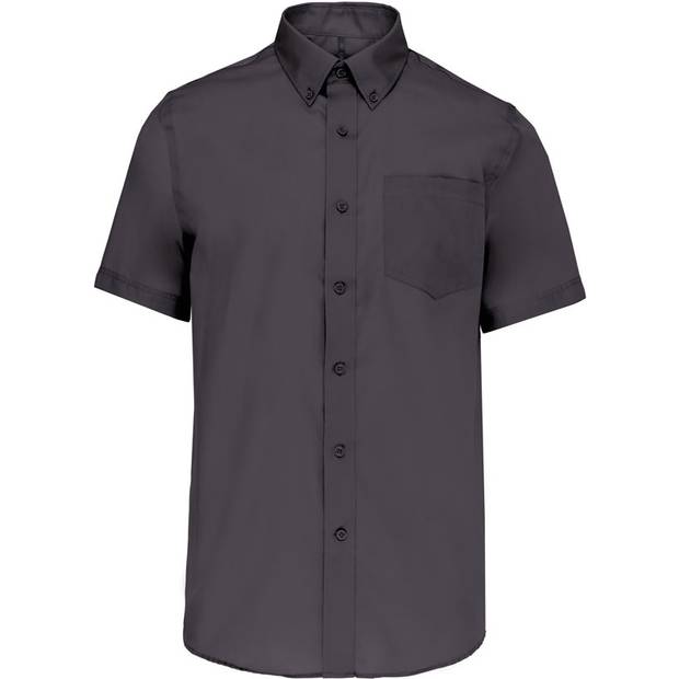 Kariban | K539, Nežehlivá košeľa s krátkym rukávom, čierna Zinc, 3XL Kariban | K539, Nežehlivá košeľa s krátkym rukávom, čierna Zinc, 3XL