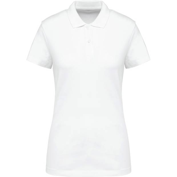 Kariban Premium | PK201, Dámske elastické piqué polo Supima®, biela, XS Kariban Premium | PK201, Dámske elastické piqué polo Supima®, biela, XS