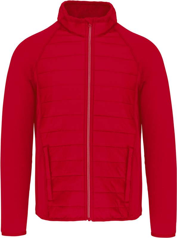 Kariban ProAct|PA233, Športová hybrid.streč.bunda, červená Sporty, 3XL