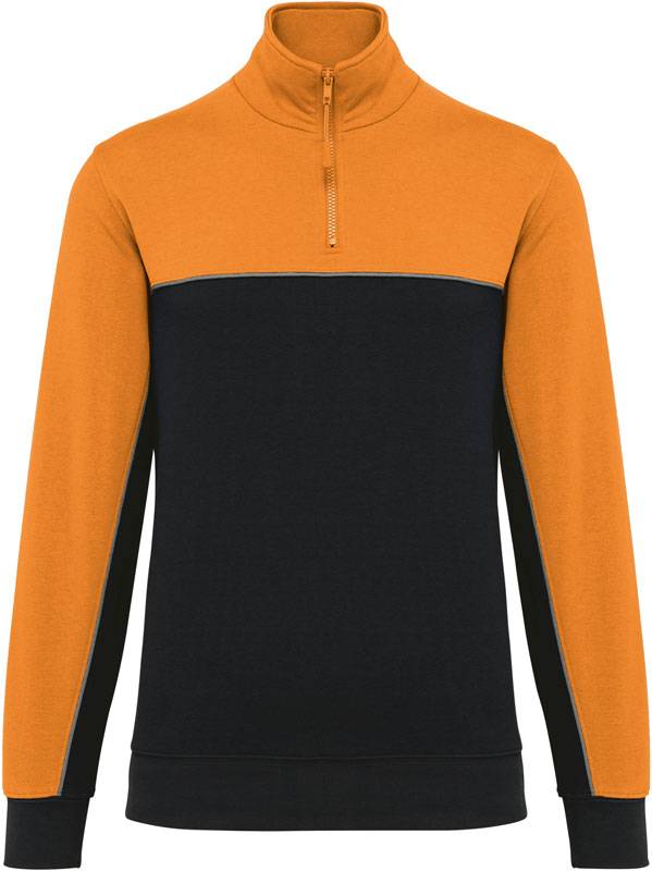 čierna - oranžová