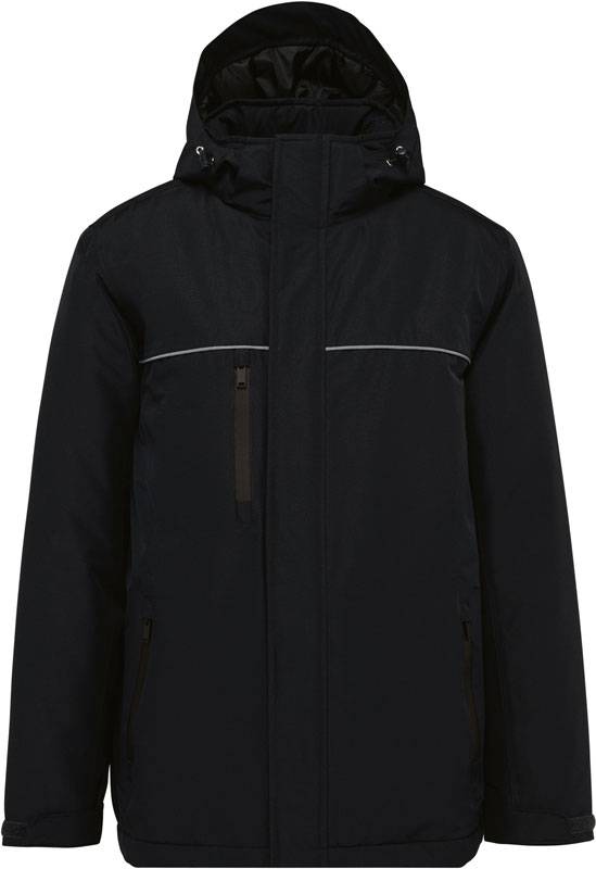 Kariban | WK650, Pracovná parka, čierna, L