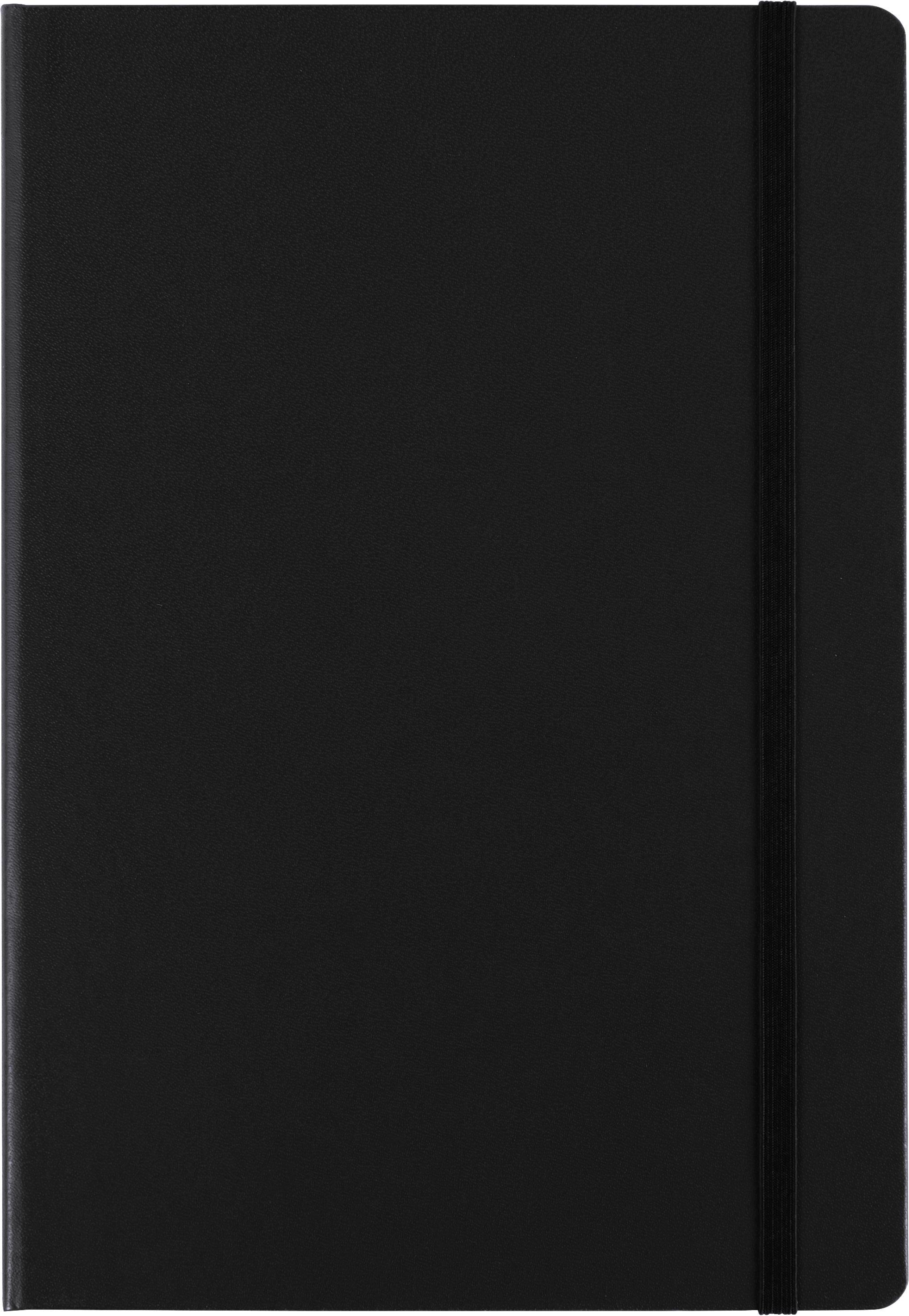 Kartónový zápisník Chanelle, čierna