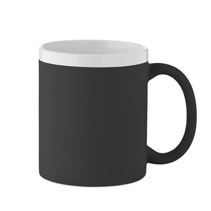 Keramický hrnček 300 ml, čierna