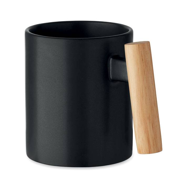 Keramický hrnček 320 ml, čierna