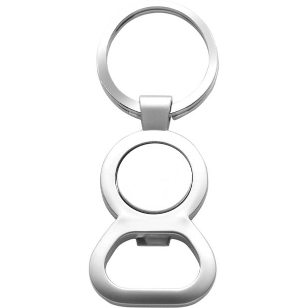 Klíčenka, otvírák s držákem žetonu 1 EUR / EMET / Klíčenka, otvírák s držákem žetonu 1 EUR / EMET /