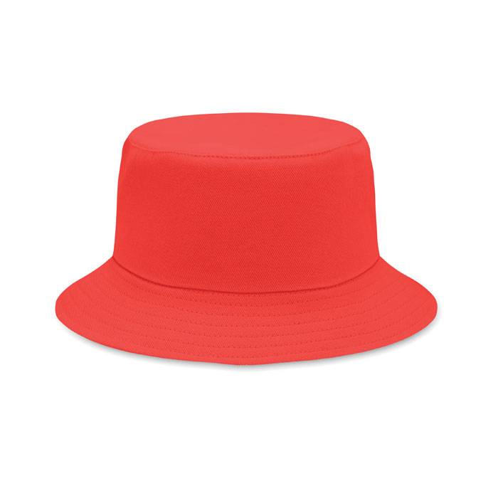 Klobúčik z bavlny 260g/m², červená