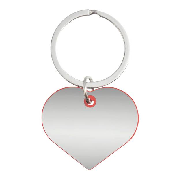 Kľúčenka EVERSTASTING LOVE, červená - sivá Silver Kľúčenka EVERSTASTING LOVE, červená - sivá Silver