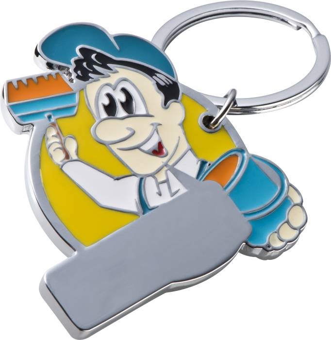 Kľúčenka "Figurína", žltá