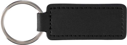 Kľúčenka Sabrina z Apple kože a PU, čierna