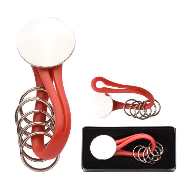 Knot kľúčenka, červená Knot kľúčenka, červená