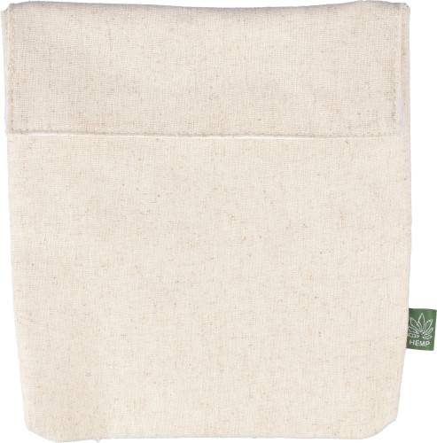 Konopná (170 gr/m2) chladiaca taška Siegfried, hnedá khaki