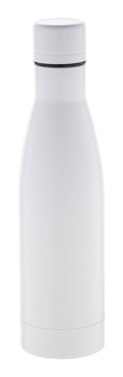 Koppar termoska s medenou izoláciou, biela  