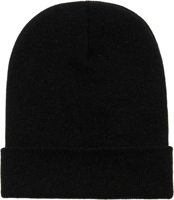 Korntex | KXASH – Strasbourg, Pletená čiapka, čierna, onesize