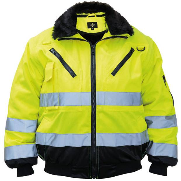 Korntex | KXPJ – Oslo, Hi-Vis pilotná bunda, žltá, XS Korntex | KXPJ – Oslo, Hi-Vis pilotná bunda, žltá, XS