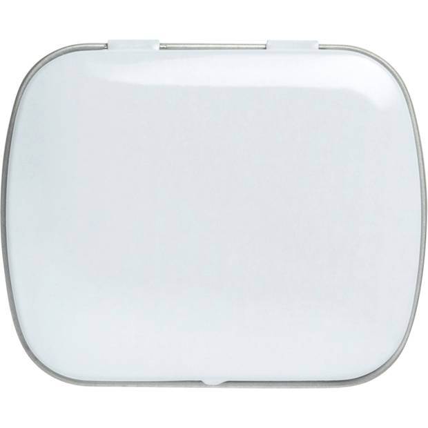 Kov.krabička, mentol.bonbóny, bílá Kov.krabička, mentol.bonbóny, bílá