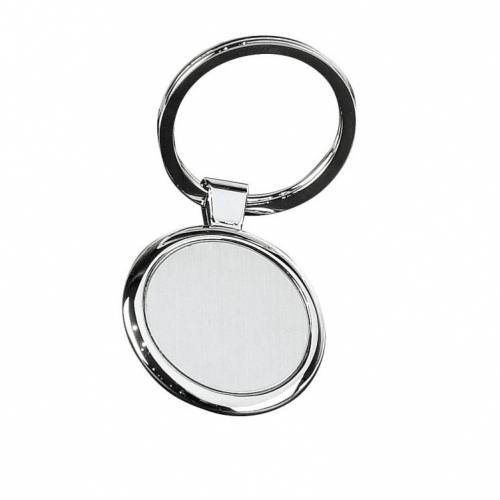 Kovová kľúčenka, okrúhly tvar