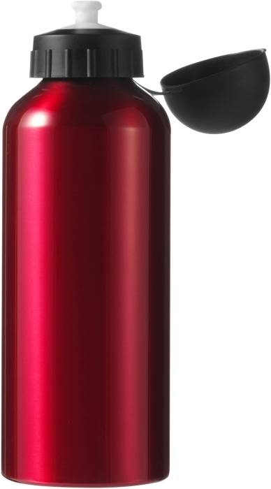 Kovová nádoba na pití, červená