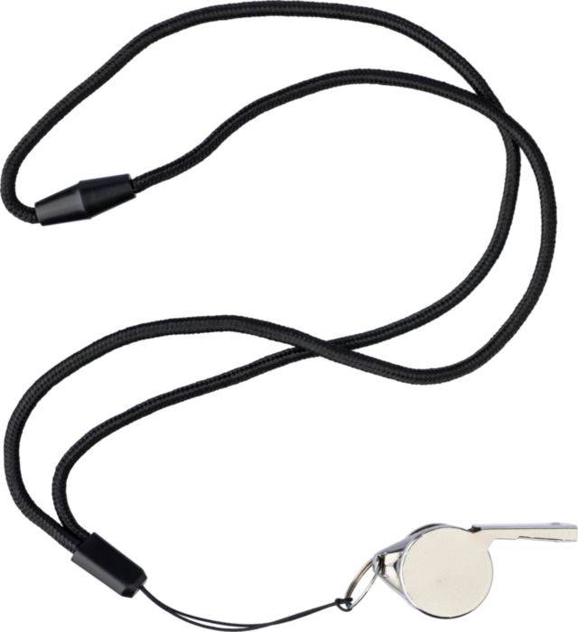 Kovová píšťalka Rebecca, sivá strieborná