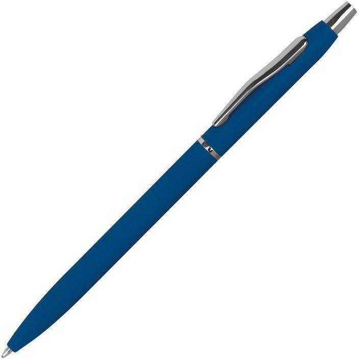 Kovové guľôčkové pero, modrá